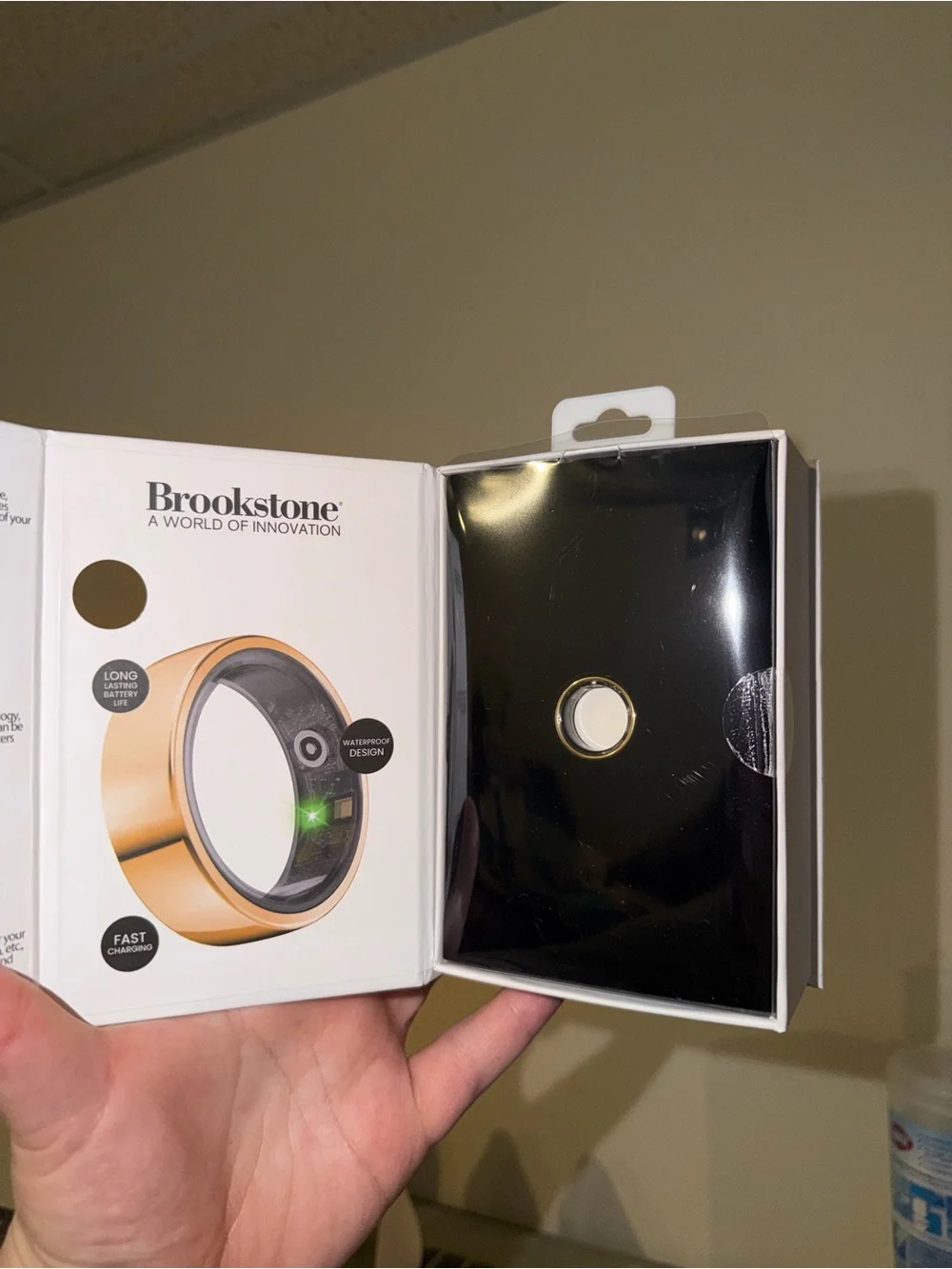 Brookstone Smart Ring Health Tracker